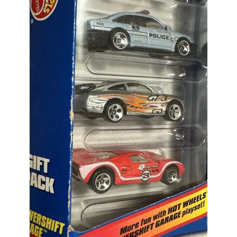 Hot Wheels 2000 Powershift Garage 5 Car Gift Pack #25368